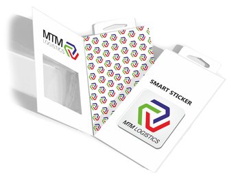 Smart Sticker in Luxus Kartonverpackung